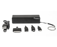 SHIRU Power Bank uniwersalny 2600mAh (czarny) - 183319 - zdjęcie 4